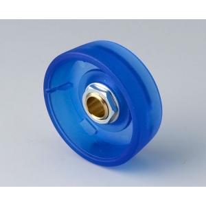 OKW STAR-KNOB 33x14, sapphire, 6 mm shaft