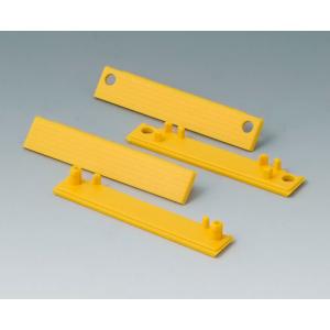 Set of cover strips 80, yellow