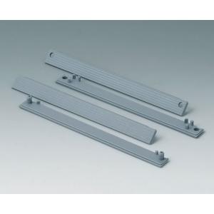 Set of cover strips 160, silver grey