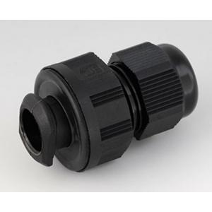 Quick fix cable gland M16, black, IP68