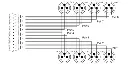 Cordial CFD DMT Tascam DSUB25 / XLR-uros multicore kaapeli