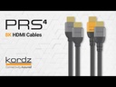 Kordz PRS4 48Gbps HDMI-kaapeli