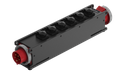 Contrik Power Strip XO CEE16A IN/OUT - 6x TRUE1 TOP OUT