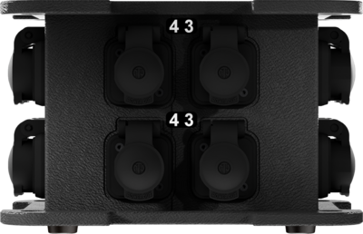 Contrik Power Turtle XO Harting IN+12x TRUE1 TOP OUT