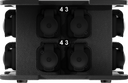 Contrik Power Turtle XO Harting IN+12x TRUE1 TOP OUT