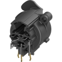 Neutrik NC3FAH1-DAE XLR-runkonaaras piirikortille