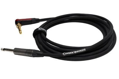 Cordial ECOCORD PR-SILENT instrumenttikaapeli silentPLUG® kulma