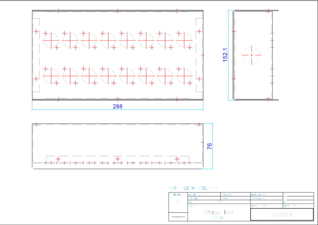 Lavarasia 16 x D-aukko, PG29