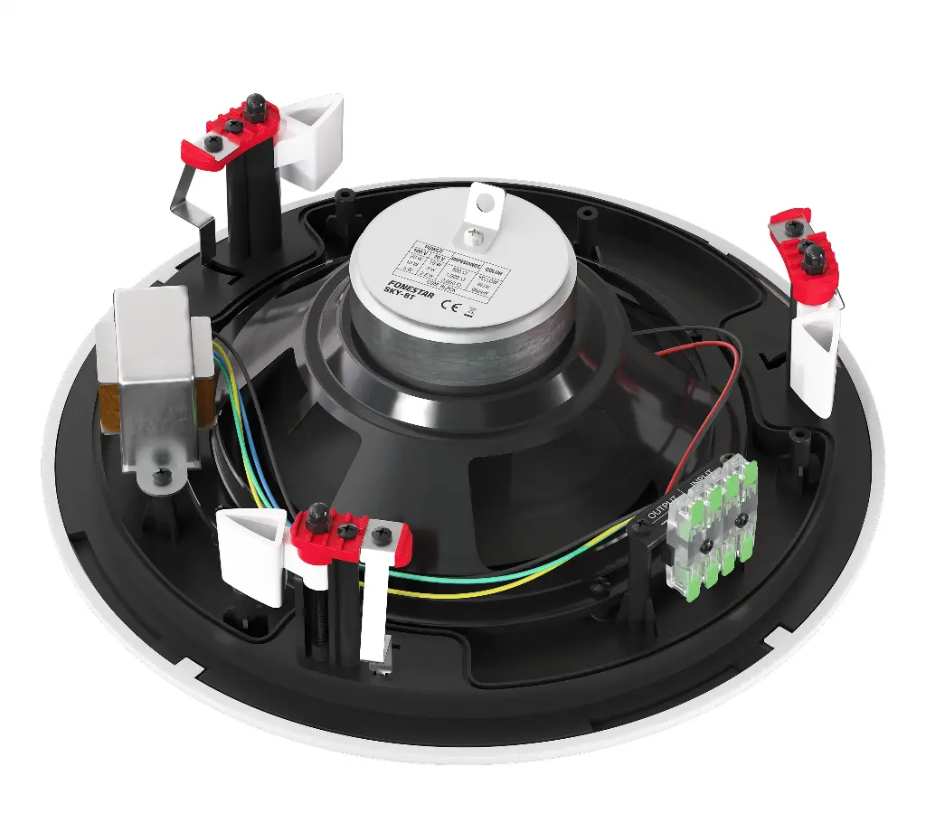 Fonestar 8" ceiling loudspeaker with 100 V line transformer