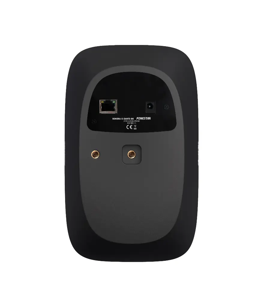 Fonestar 5" DANTE surface speaker, black