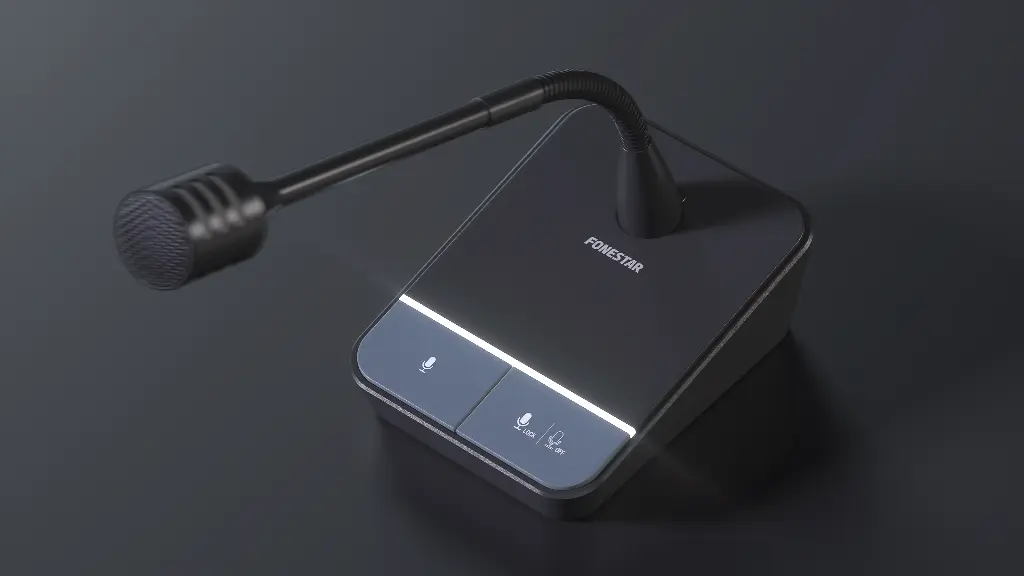 Fonestar cardioid unidirectional dynamic desktop microphone