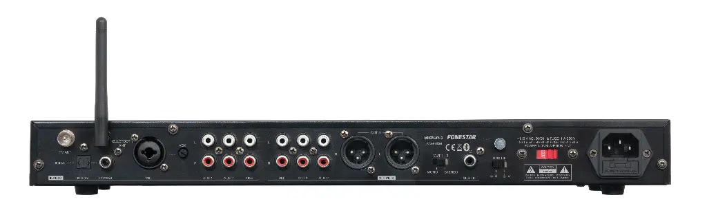 Fonestar Bluetooth/USB/FM player with recorder and mixer function
