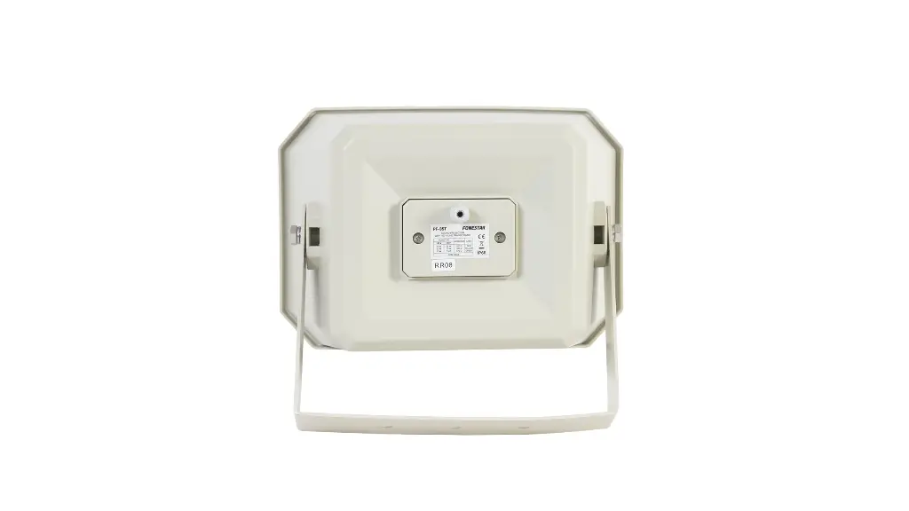Fonestar 50 W kuulutuskaiutin 100 V muuntajalla, IP66