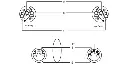 Cordial CPH DMX 1-5 PWR 1 DMX5 / powerCON® hybridikaapeli