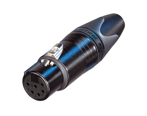 Neutrik NC6FXX-B XLR-johtonaaras