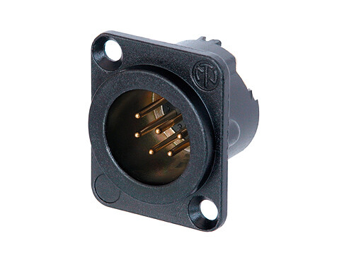 Neutrik NC6MD-LX-B XLR-runkouros