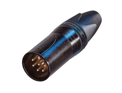 Neutrik NC6MXX-B XLR-johtouros