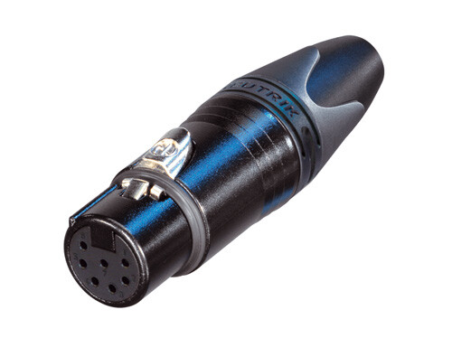 Neutrik NC7FXX-B XLR-johtonaaras