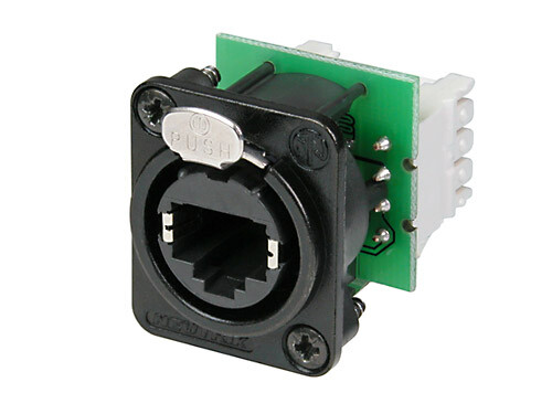 Neutrik NE8FDV-Y110-B etherCON CAT5e runkoliitin AMP