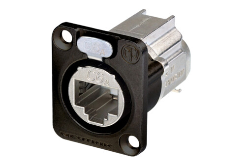 Neutrik NE8FDX-Y6-B etherCON CAT6A runkoliitin