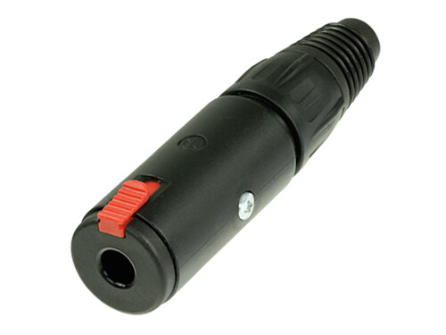 Neutrik NJ3FC6-BAG 6,3 mm jatkojakki, stereo