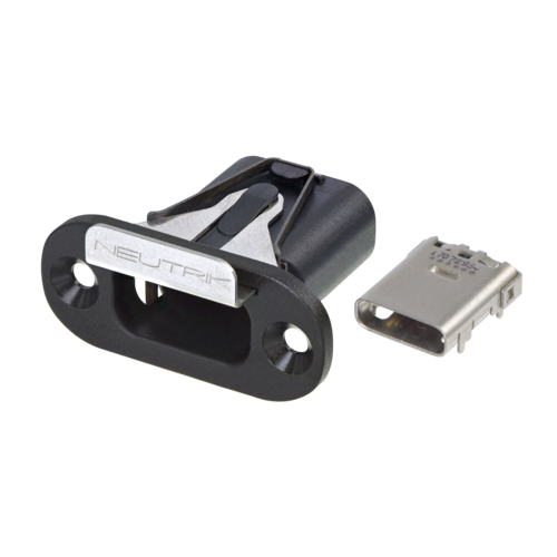 Neutrik NMC-C-HR mediaCON USB-C runko+liitin