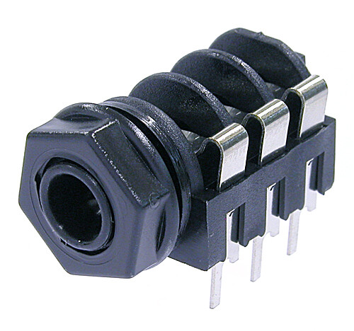 Neutrik NMJ6HFD3 6,3 mm stereojakki PCB