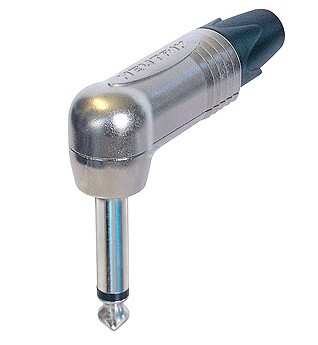 Neutrik NP2RX 6,3 mm kulmamonoplugi