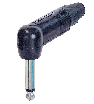 Neutrik NP2RX-BAG 6,3 mm kulmamonoplugi