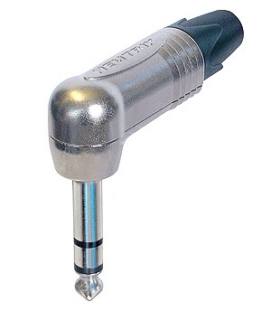 Neutrik NP3RX 6,3 mm kulmastereoplugi
