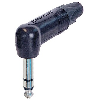 Neutrik NP3RX-BAG 6,3 mm kulmastereoplugi