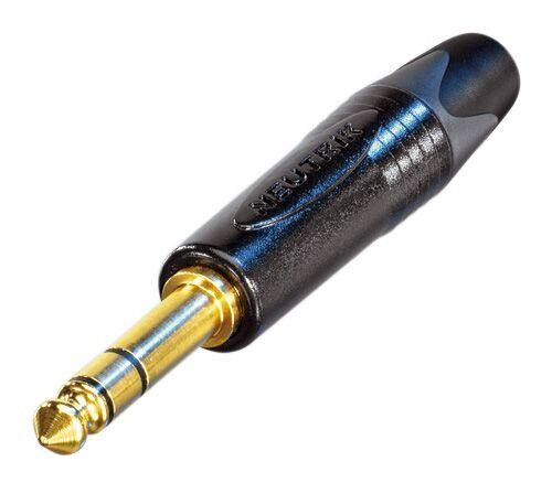 Neutrik NP3X-B 6,3 mm stereoplugi