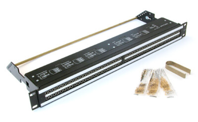 Neutrik Patch-paneeli (2x48 Bantam) 12 x D-sub25