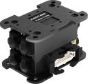 Contrik Power Turtle XO Harting E16 IN -12x TRUE1 OUT