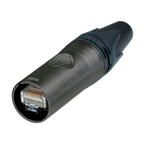 Neutrik NE8MX6-B-T etherCON CAT6A johtoliitin, AWG 27-24