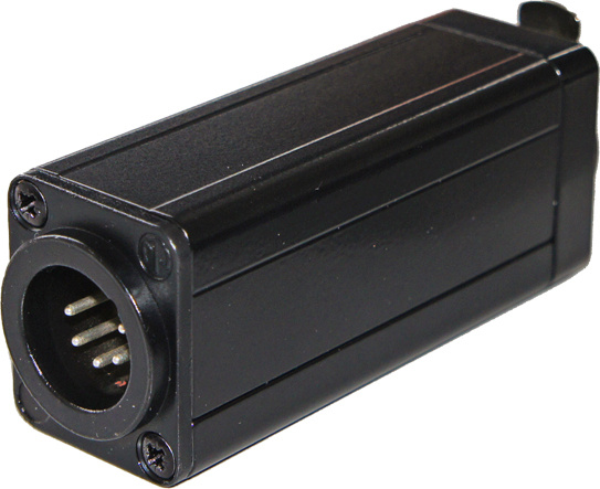Rean DMX-CAT5-M adapteri 5-napainen XLRm / etherCON RJ45