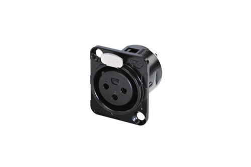 Rean RC3FDL-B 3-napainen XLR-runkonaaras