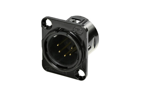 Rean RC5MDL-B 5-napainen XLR-runkouros