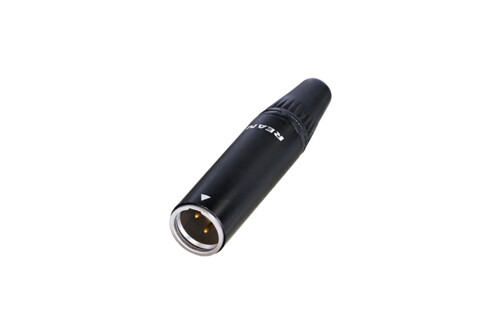 Rean RT3MC-B 3-napainen mini-XLR johtourosliitin