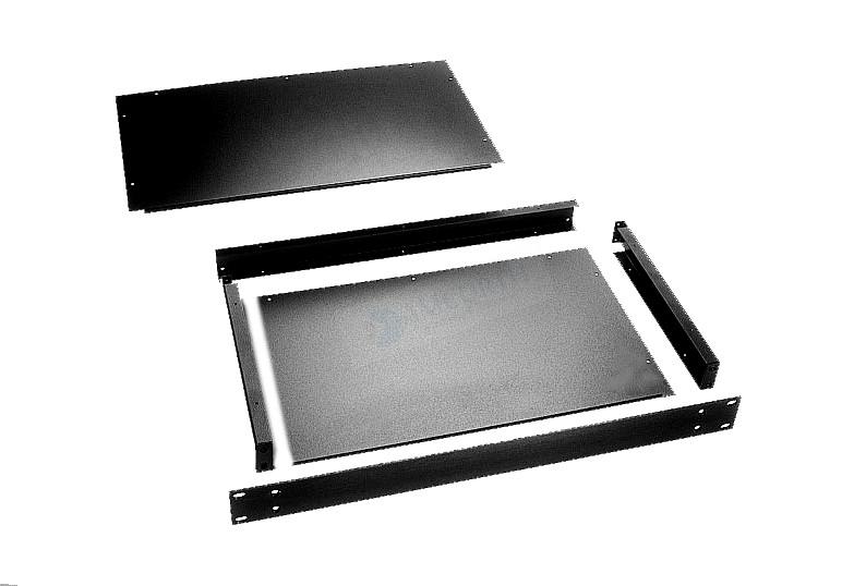 Räkkikotelo 19" / 1U, syvyys 240 mm