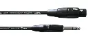 Cordial CIM FV SILVER LINE XLR-naaras/¼" stereoplugi kaapeli