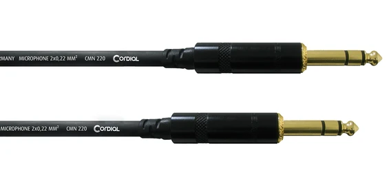 Cordial CFM VV 6,3 mm stereoplugi kaapeli