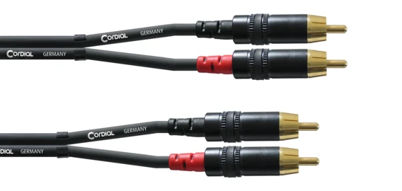 Cordial CFU CC RCA / RCA stereokaapeli