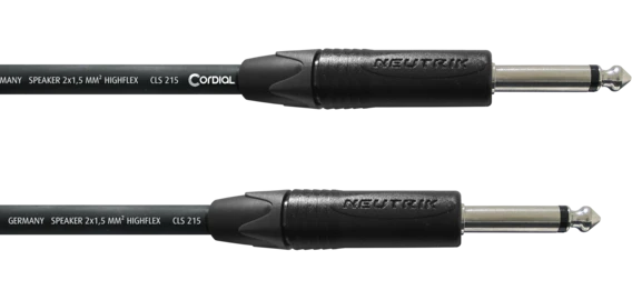 Cordial CPL PP 2x1,5mm² plugi/plugi kaiutinkaapeli