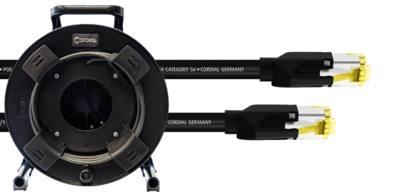 Cordial CSE HH-SD CAT5e PUR LONGRUN SF/UTP RJ45-kaapelikela