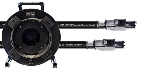 Cordial CSE HH-SD CAT6A PUR LONGRUN S/FTP RJ45-kaapelikela
