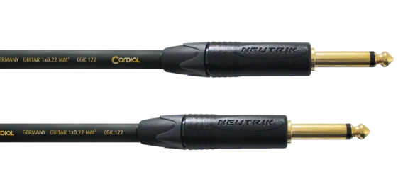 Cordial CSI PP-GOLD kolmoissuojattu instrumenttikaapeli