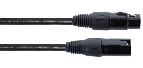 Cordial ED FM AES/EBU/DMX 110 Ohm 3-napainen kaapeli