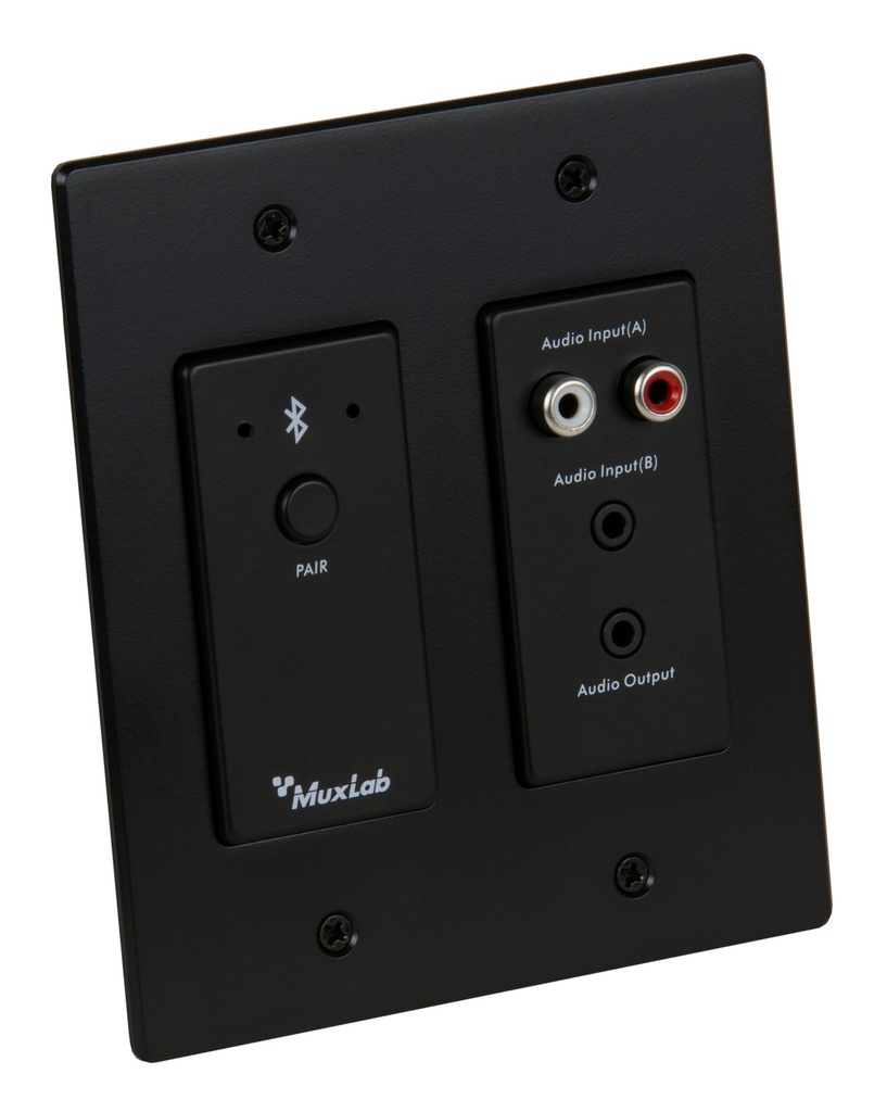 MuxLab 500558 Dante 2-Channel XLR Wall-Plate