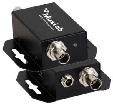 MuxLab 500742 12G-SDI Repeater